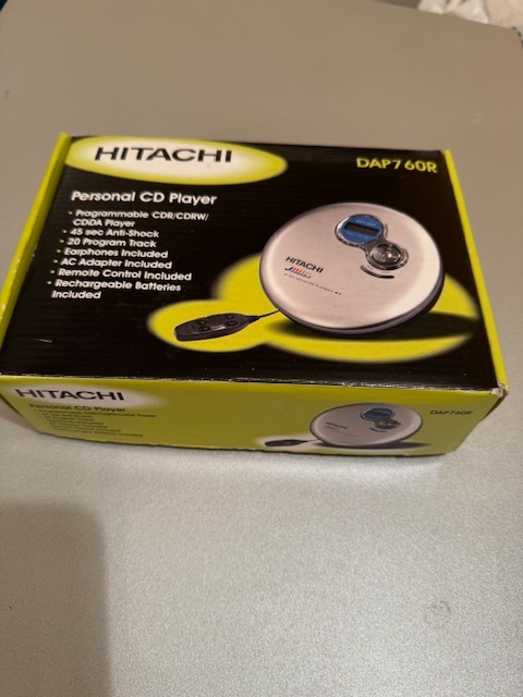Discman Hitachi DAP 760R