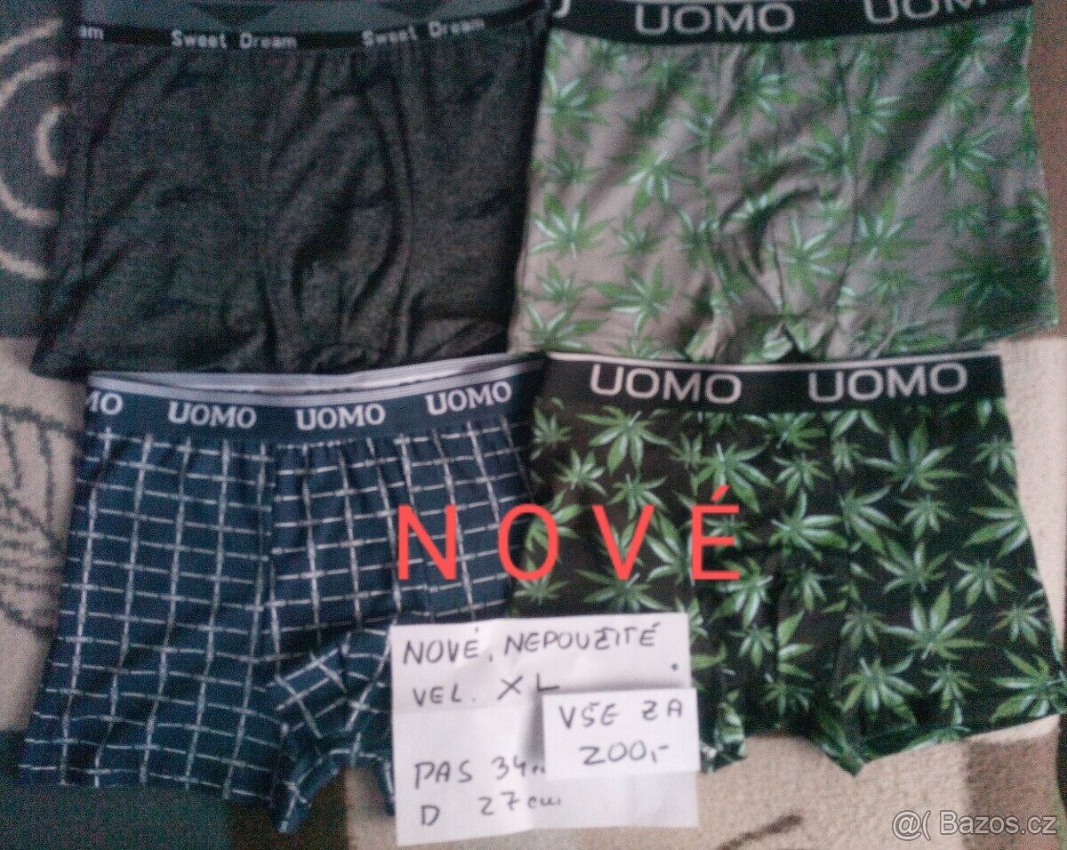 N O V É BOXER, KOŠILE