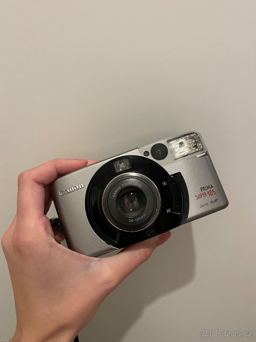 Filmový foťák canon prima super 105