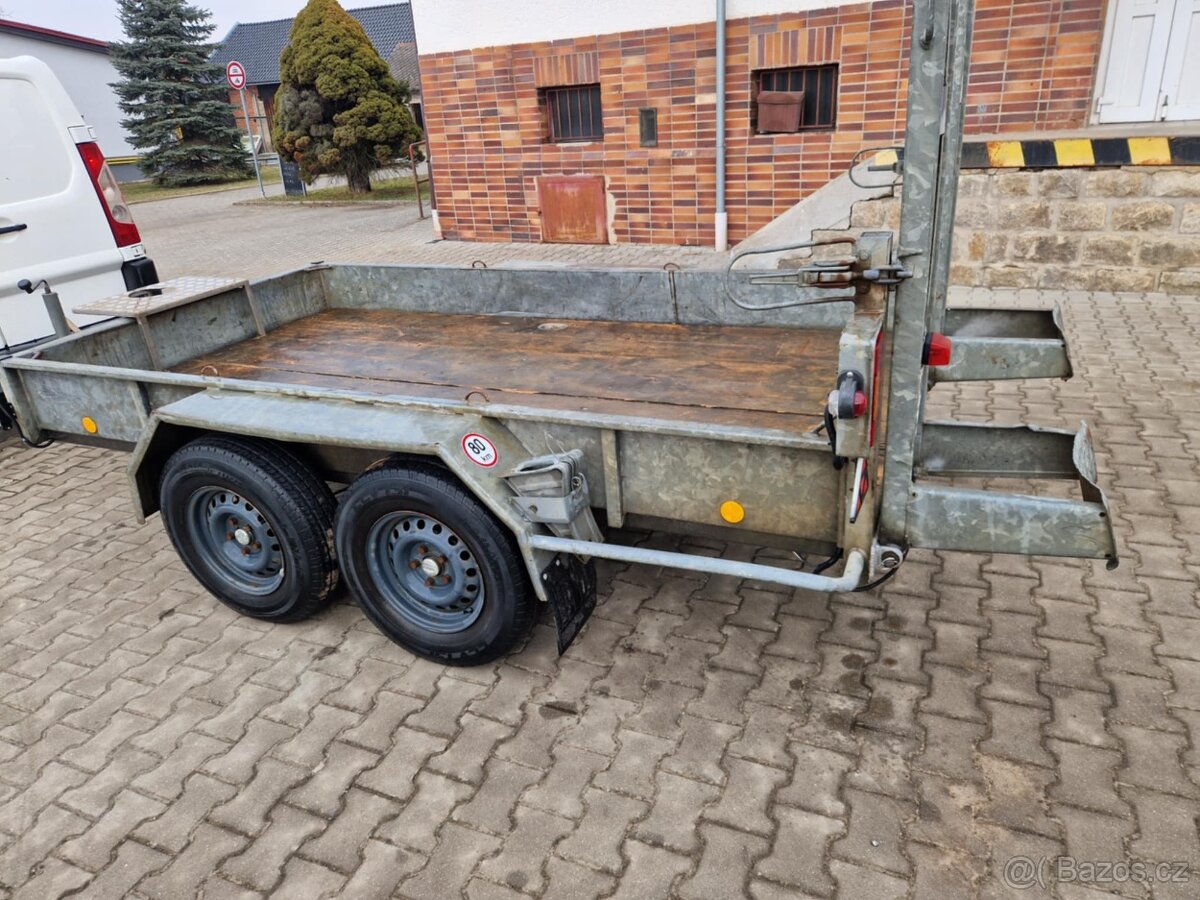 Přívěsný vozík/ přepravnik bagrů - 2.6 t