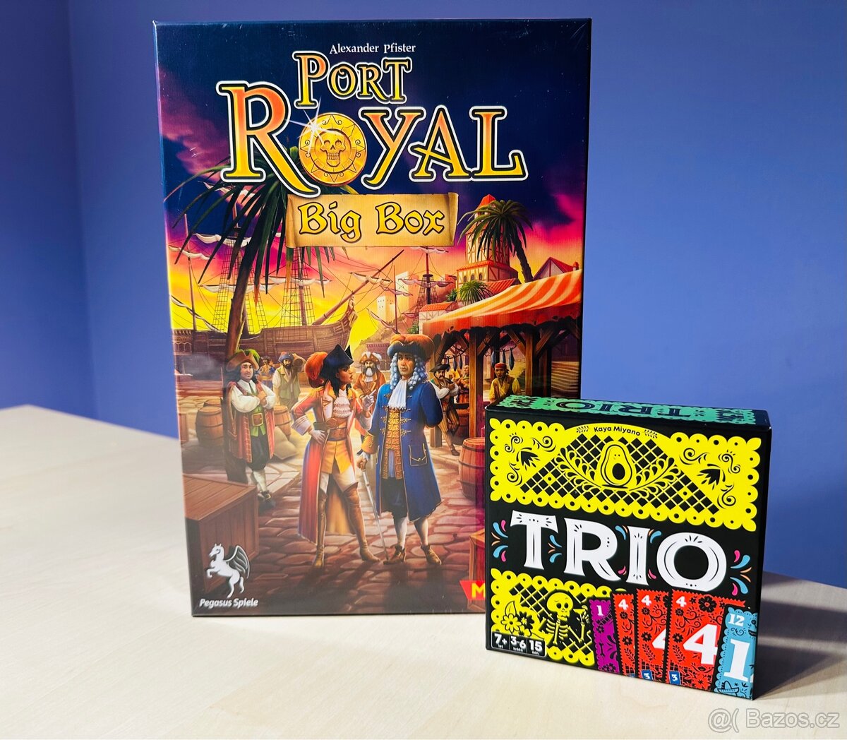 Deskové hry: Port Royal: Big box, TRIO
