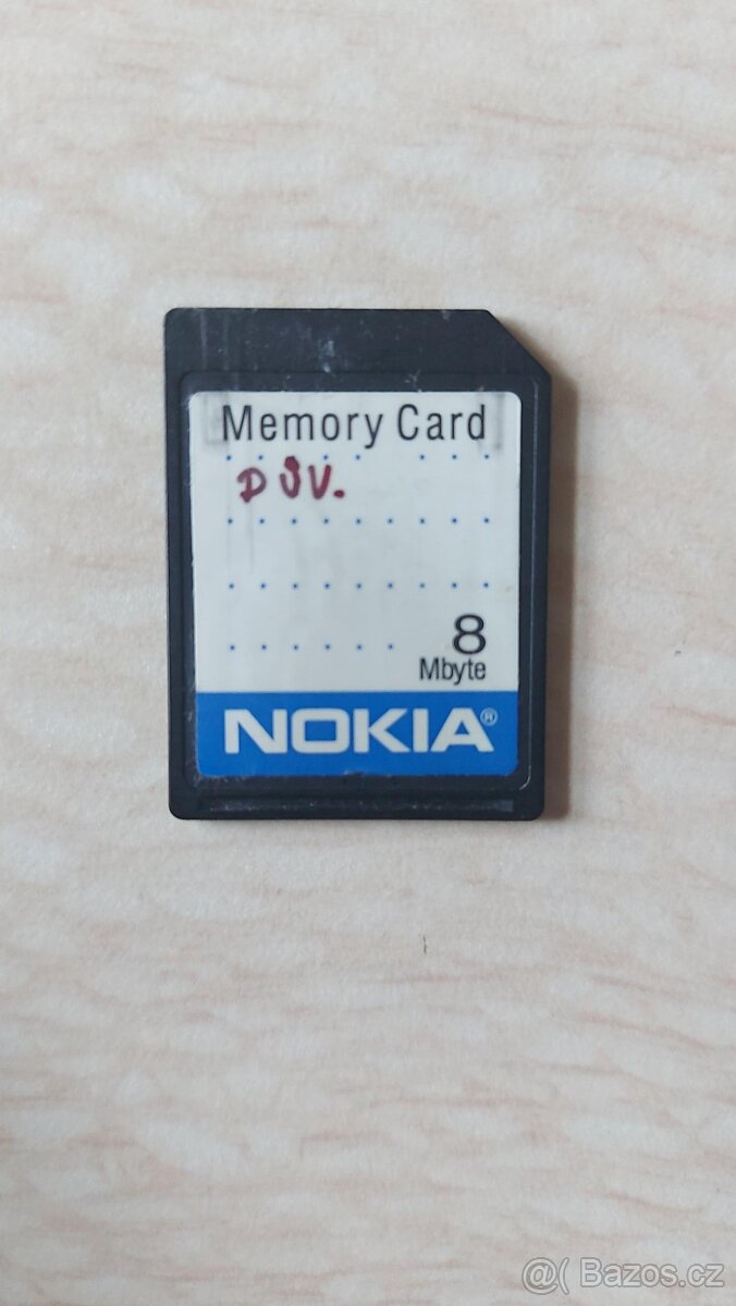 NOKIA 9110 9110I PAMĚŤOVÁ KARTA 8Mbyte