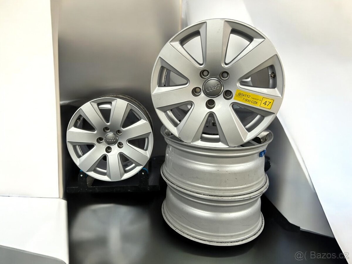 originální alu kola Audi 5x112 r16