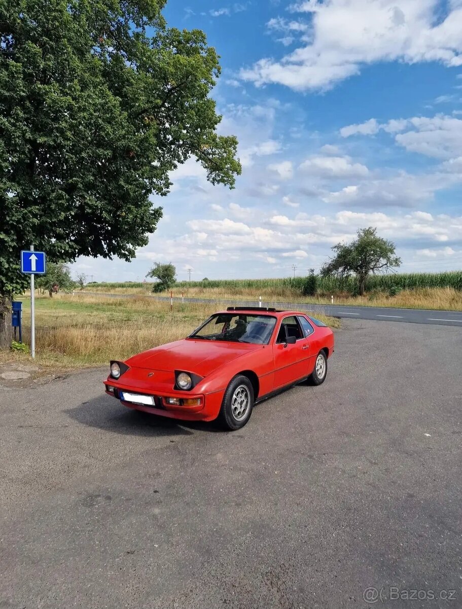 Porsche 924. TARGA, plne pojizdne s STK