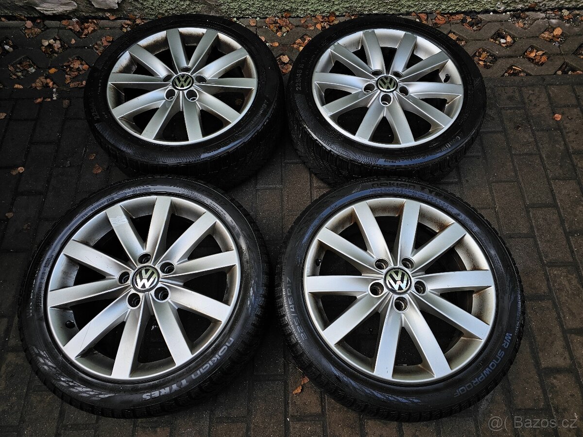 ALU kola zimní 5x112 VW Porto R17 Golf Touran 5K0