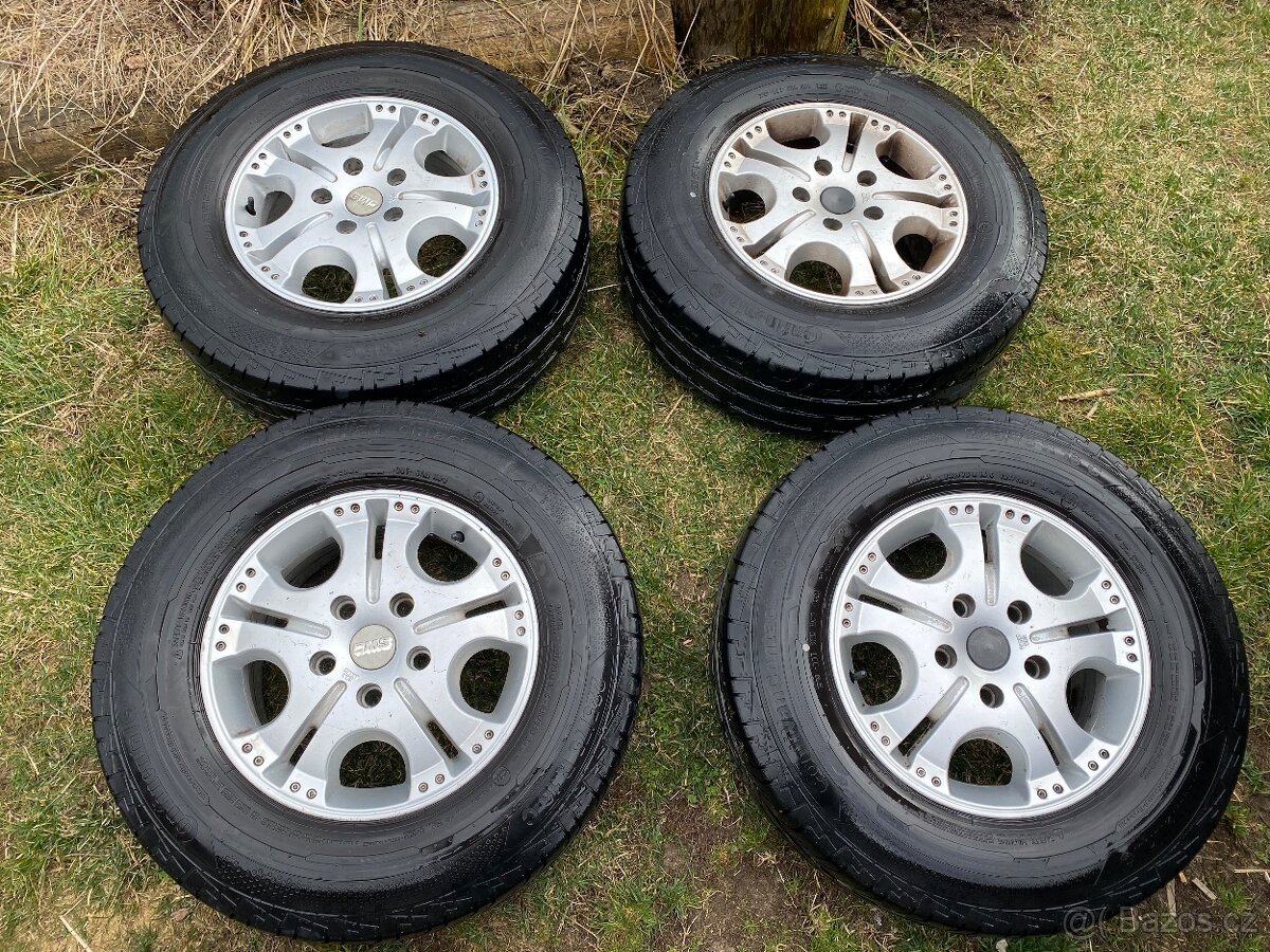 Alu disky pneu continental