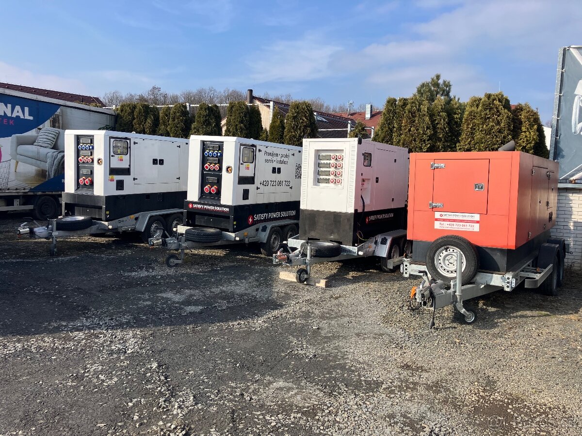 Záložní zdroj-dieselagregát-pronájem / prodej na splátky