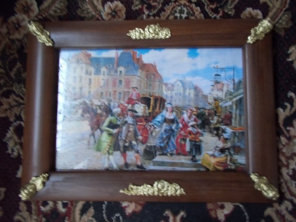 Obraz dřevěný rám