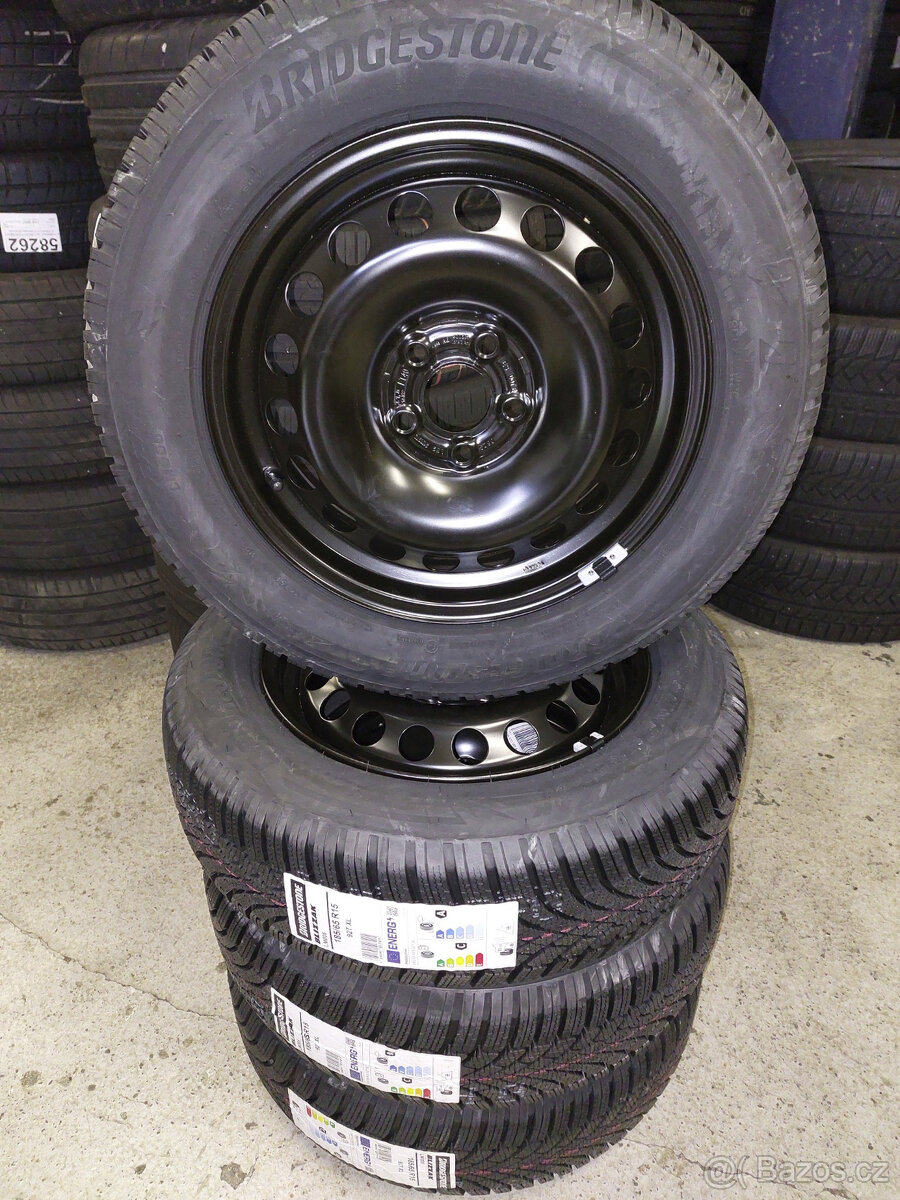 Kompletní kola 15" na Škoda Fabia IV. zimní