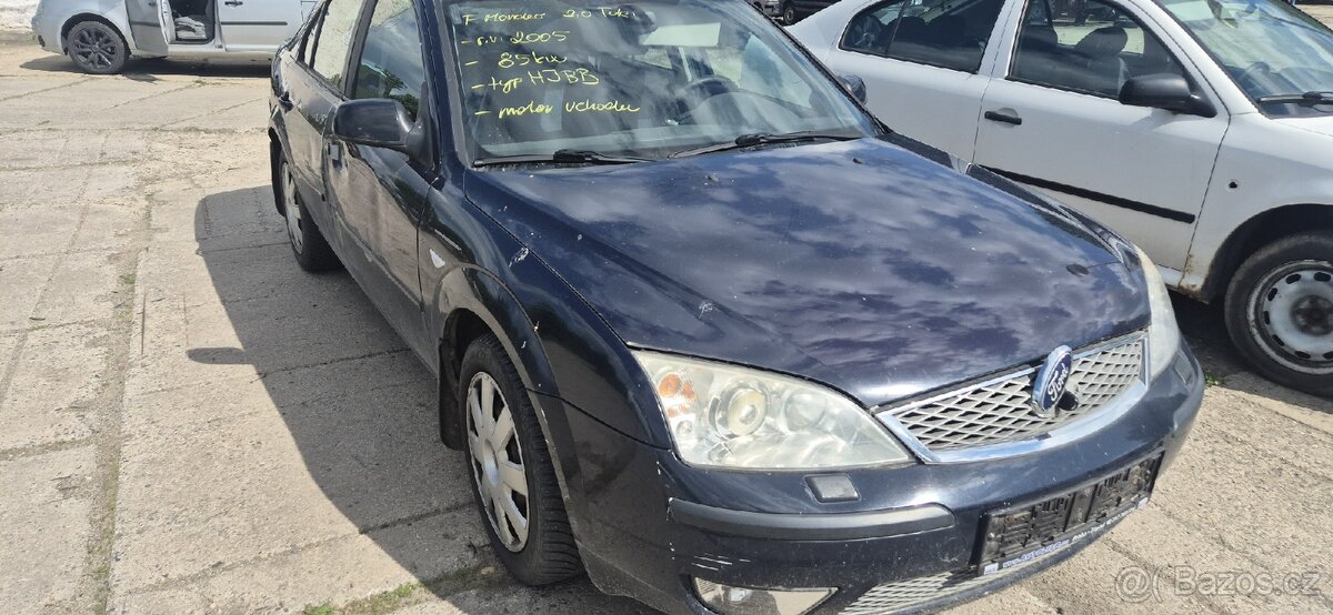 Ford Mondeo 2,0 tdci MK3- prodej náhradních dílů
