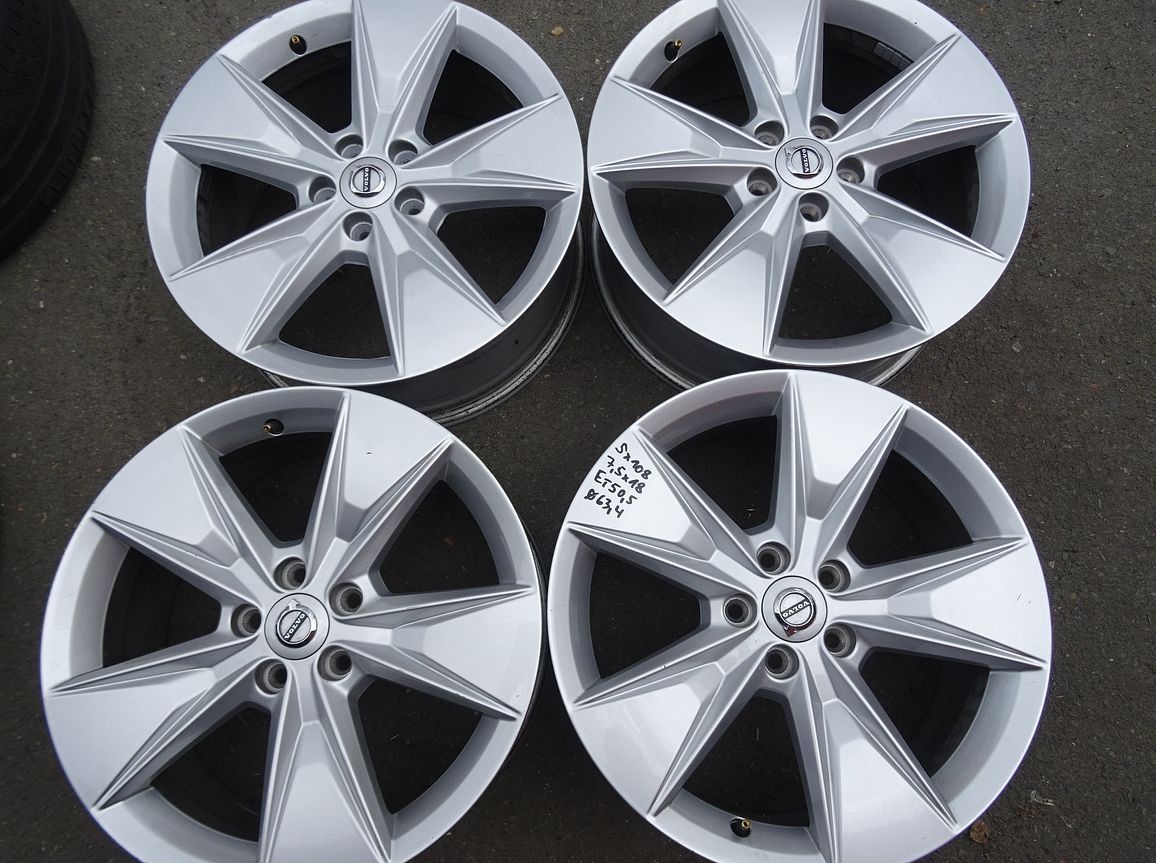 Alu disky originál Volvo 18", 5x108, ET 50,5 , šíře 7,5J