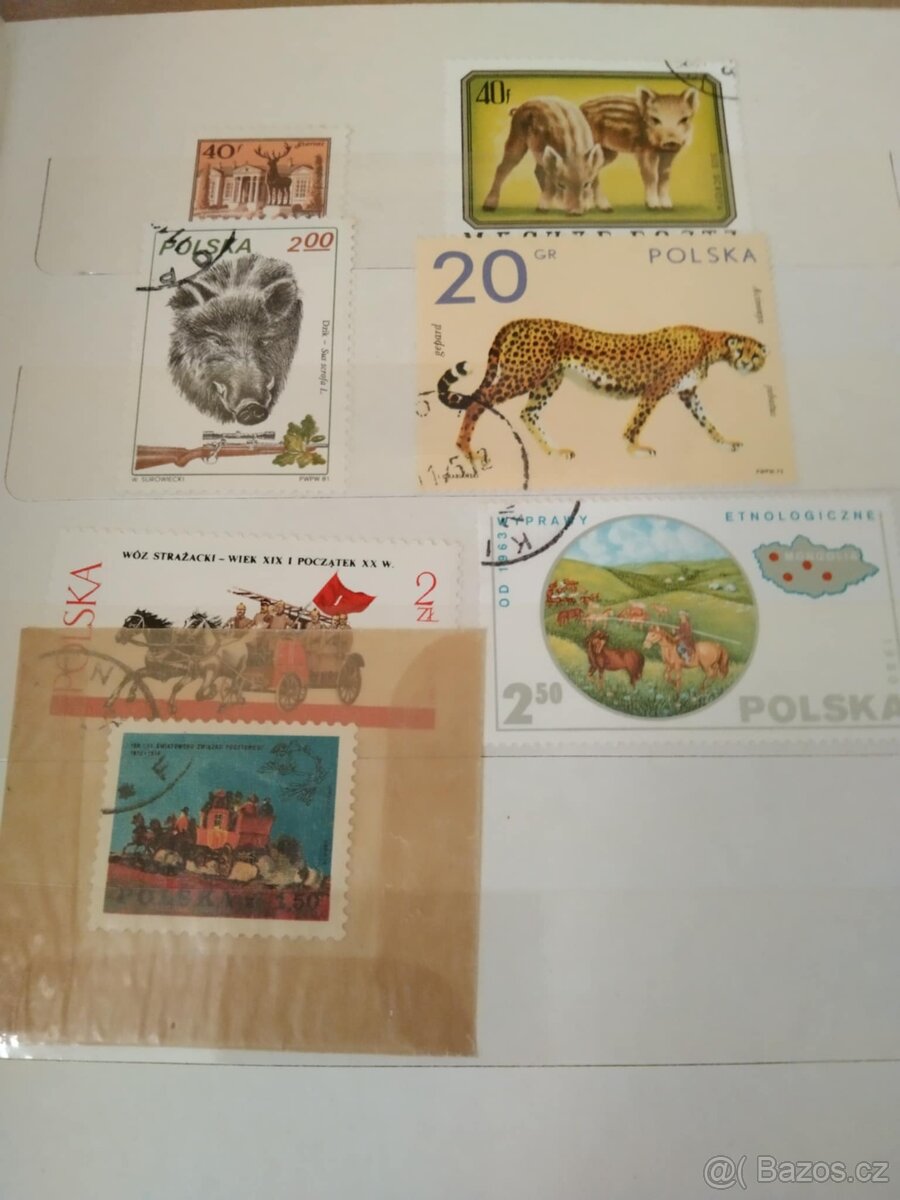 Prodám poštovní známky z celého světa