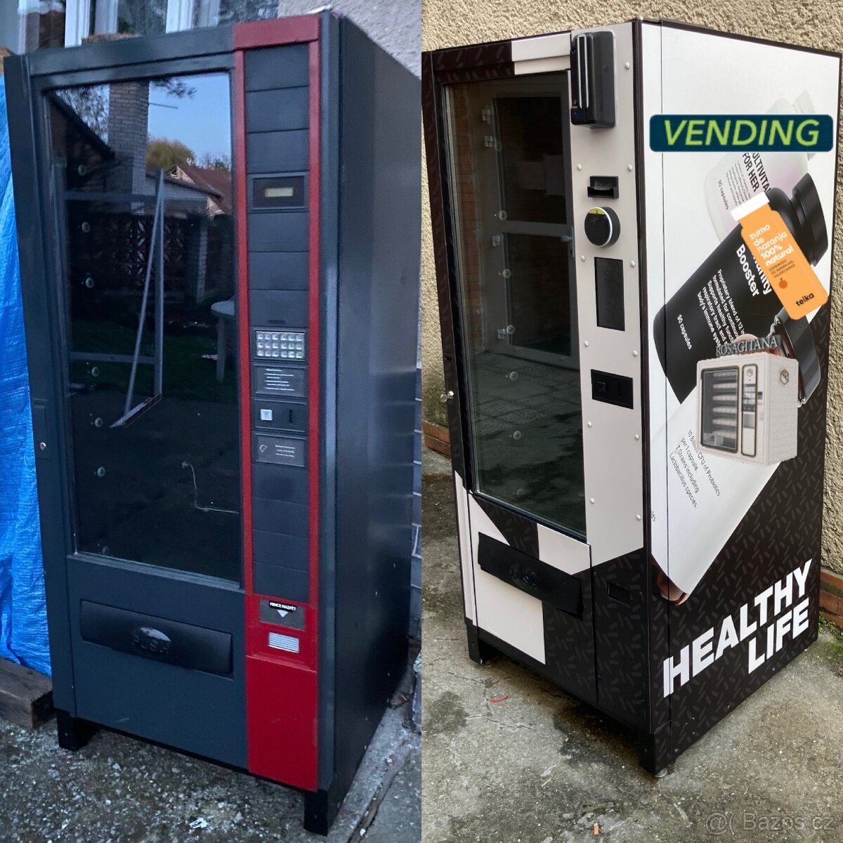 Prodejní automat Damian Eta Beta –s dotykovým displejem