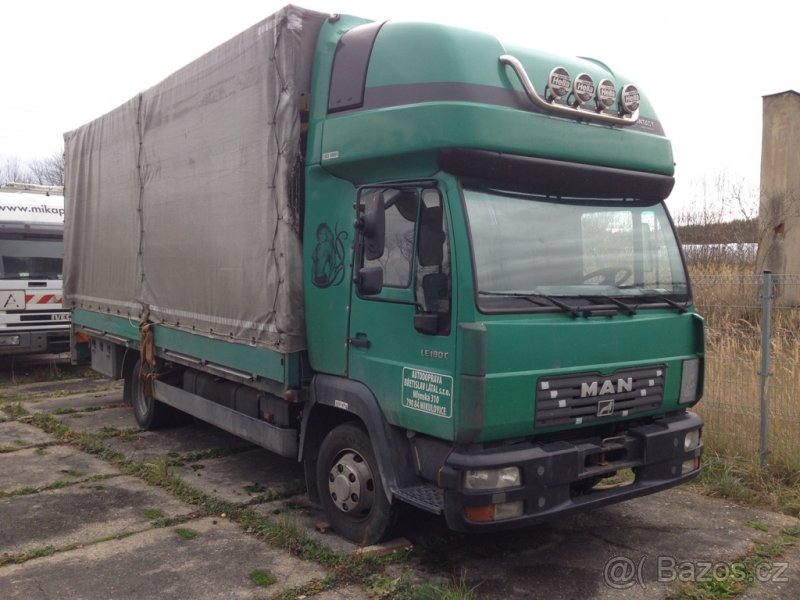 MAN 8.185LC, LE 180C, 4580ccm, 2002 - díly z vozu, CZ TP