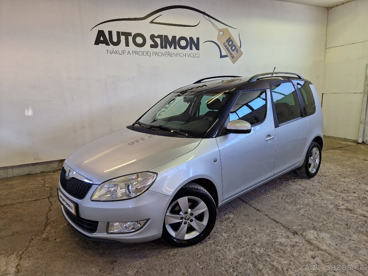 Škoda Roomster 1.2 TSi 63kw-133tkm-Klima-Tažné Zařízení