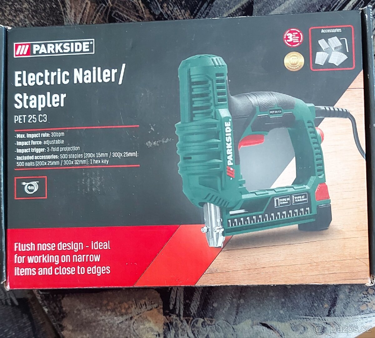 elektrická sponkovačka PET 25C3
Aku sponkovačka PAT 20