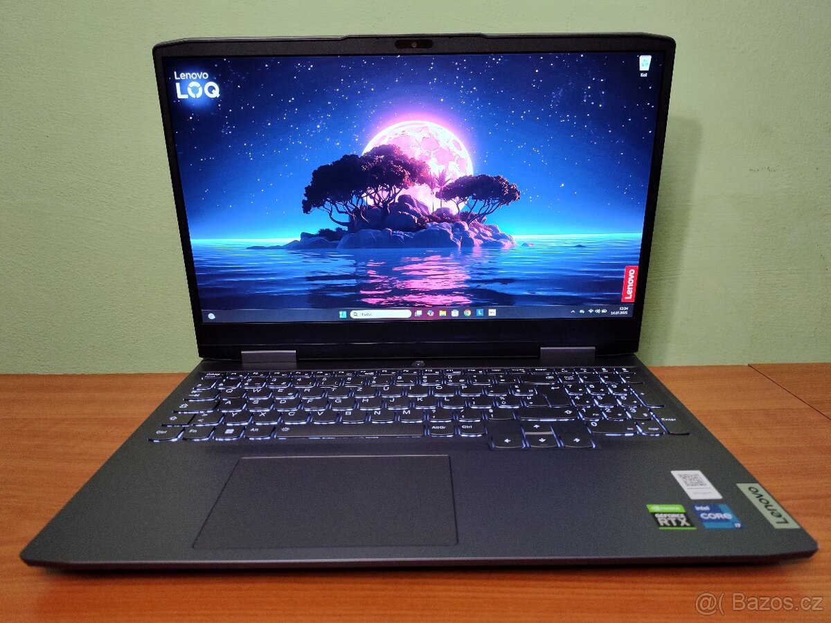 Herní LOQ 15,i7-13gen,RTX-4060, DDR5,Nepoužitý
