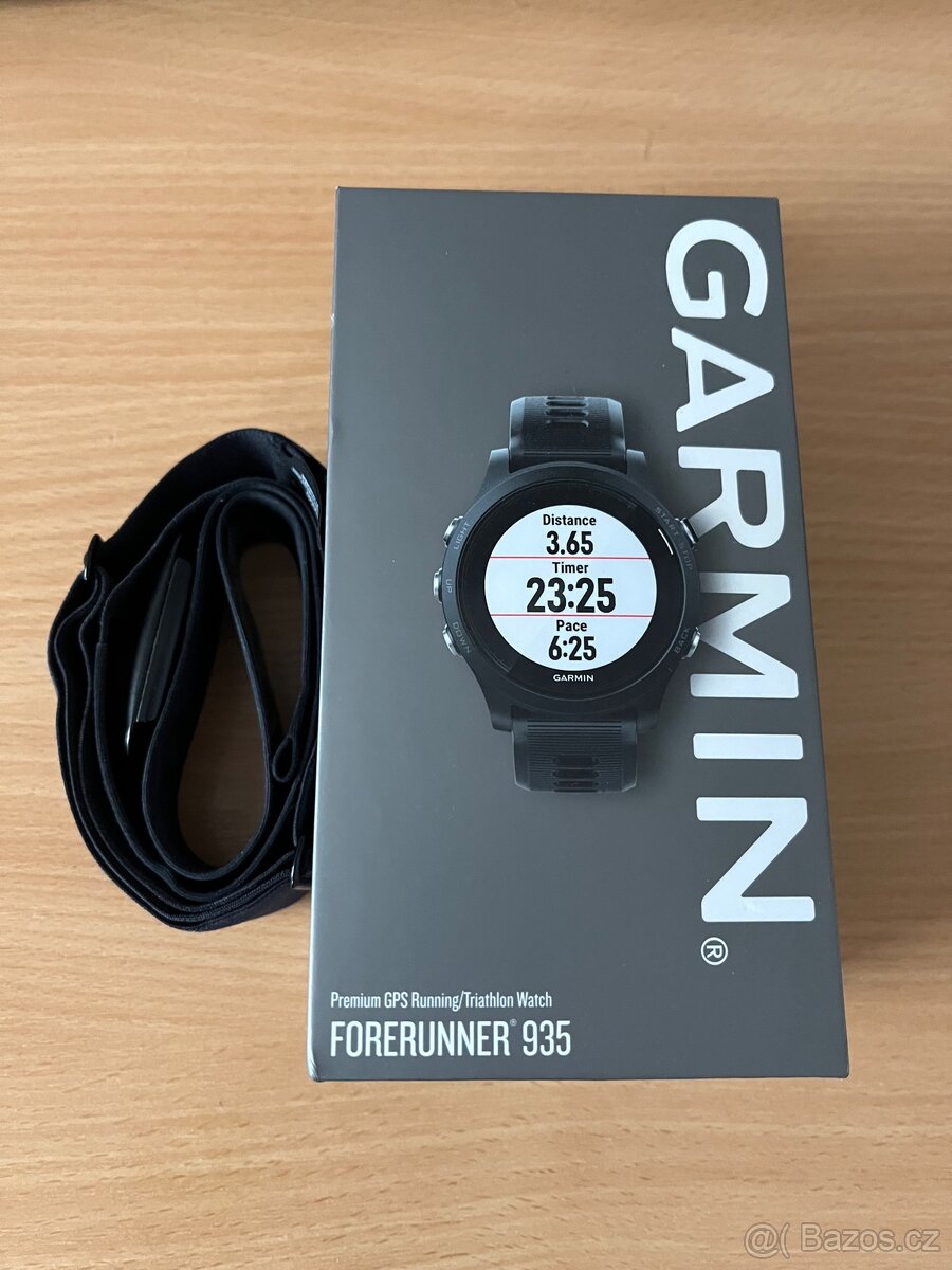 Garmin Forerunner 935 Black + HRM - Duál
