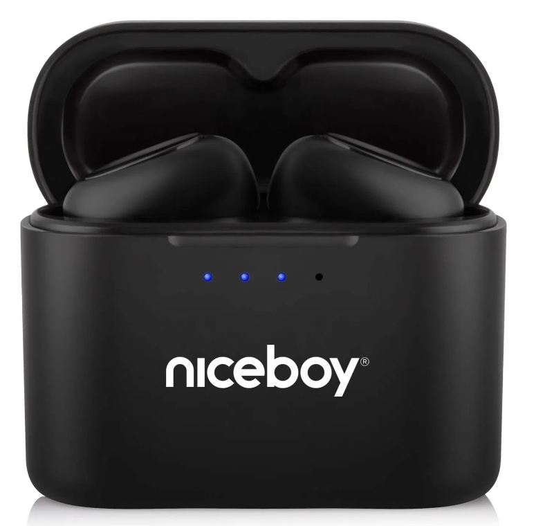 Niceboy HIVE Podsie 3 Black – bezdrátová sluchátka
