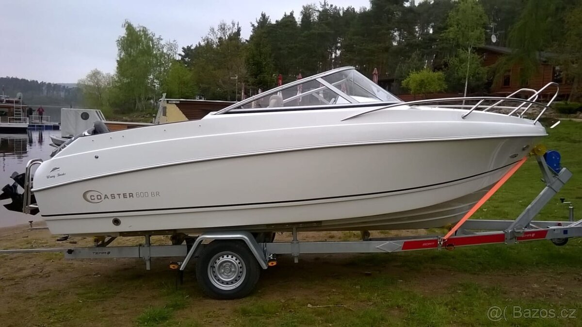 Použitá loď Coaster 600 BR r.v.2017 + motor + vlek