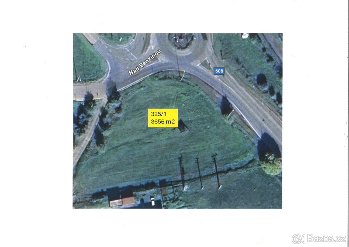 Pozemek Veltrusy 3656 m2