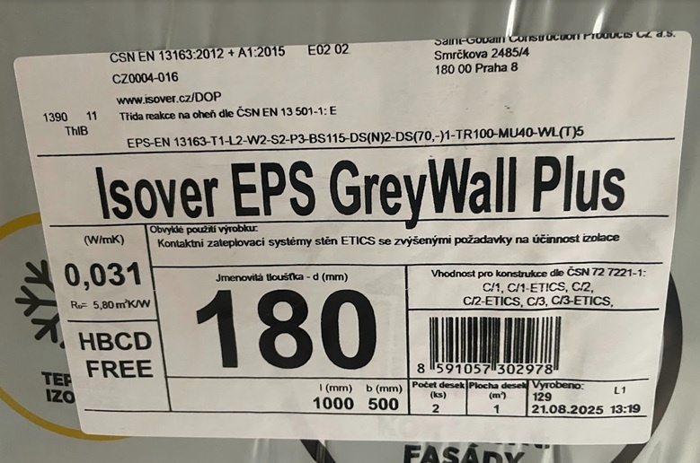 Fasádní polystyrén