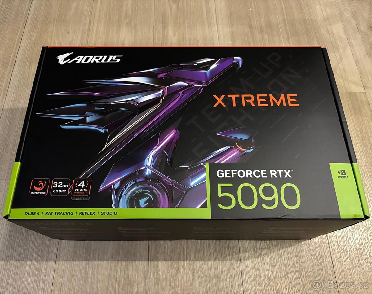 GIGABYTE AORUS GeForce RTX 5090 XTREME WATERFORCE 32G