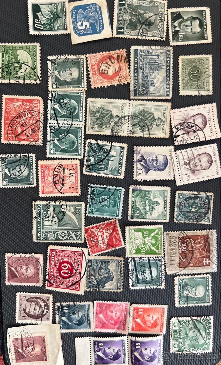 Poštovní známky i 100 let staré