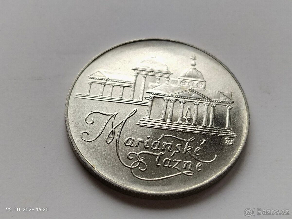 Stříbrná pamětní mince Československo č.2