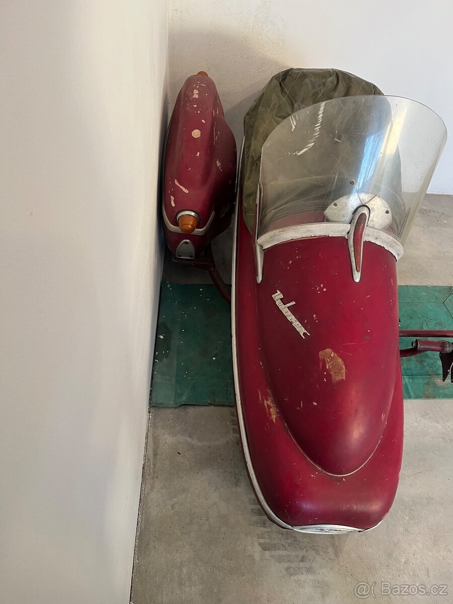 Sidecar sajdkára lodička JAWA 350 250 ČZ 175