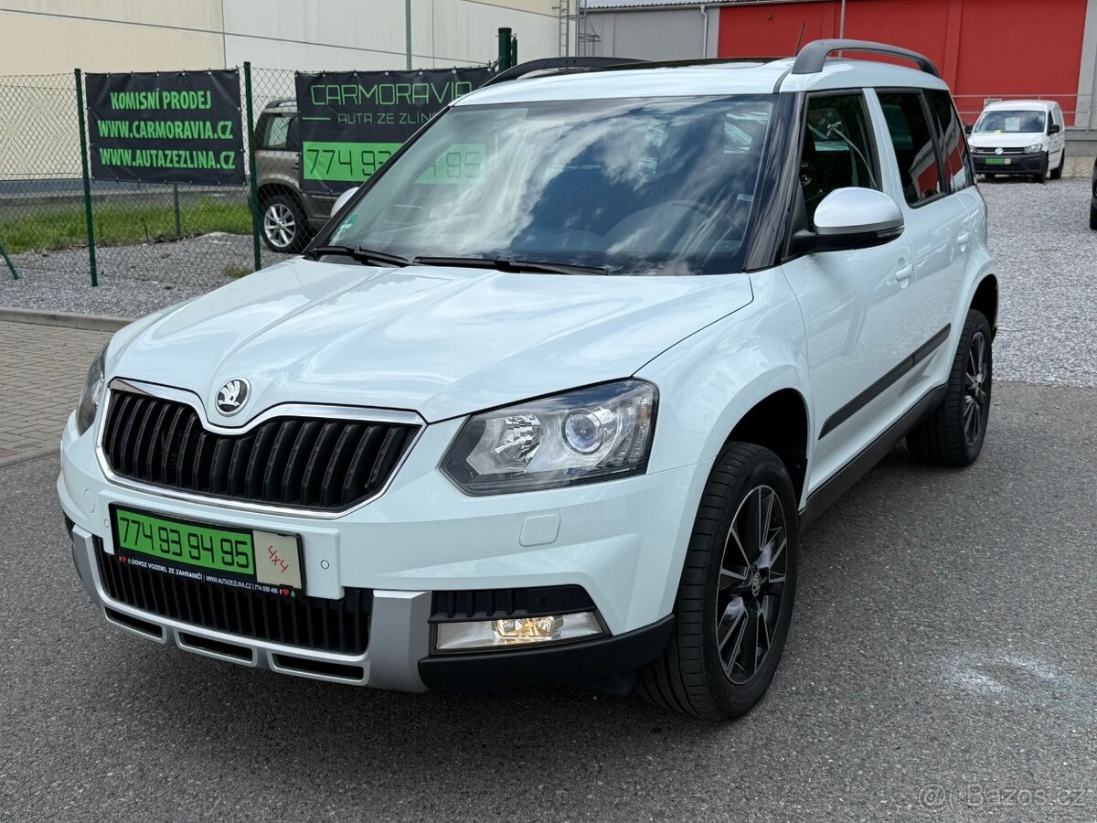ŠKODA YETI 1,4 TSI STYLE 4x4 DSG - XENON,  PARK. KAMERA