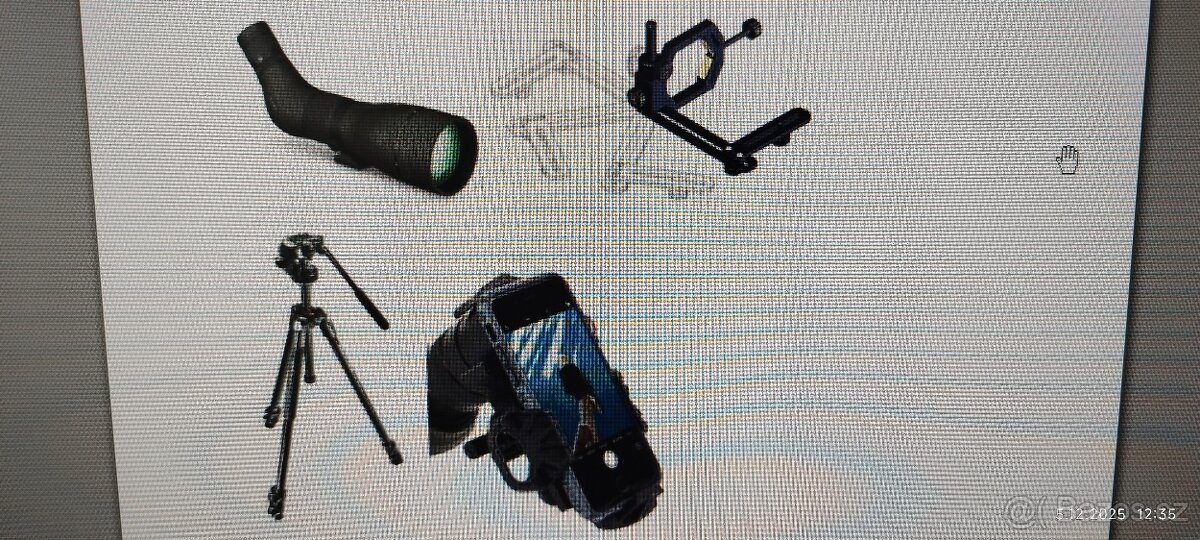 Prodám úhlový pozorovací dalekohled s příslušenstvím