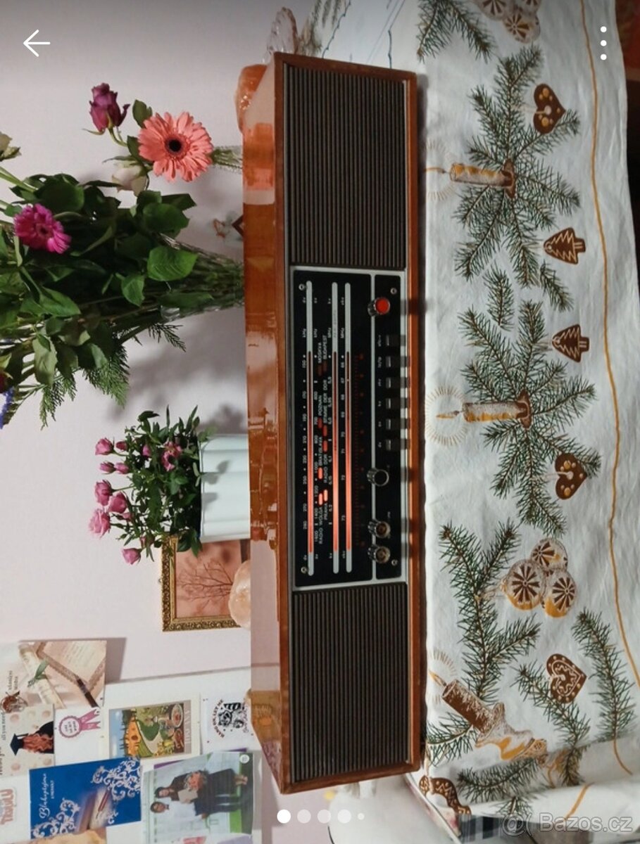 Retro rádio Prominent de lux 214