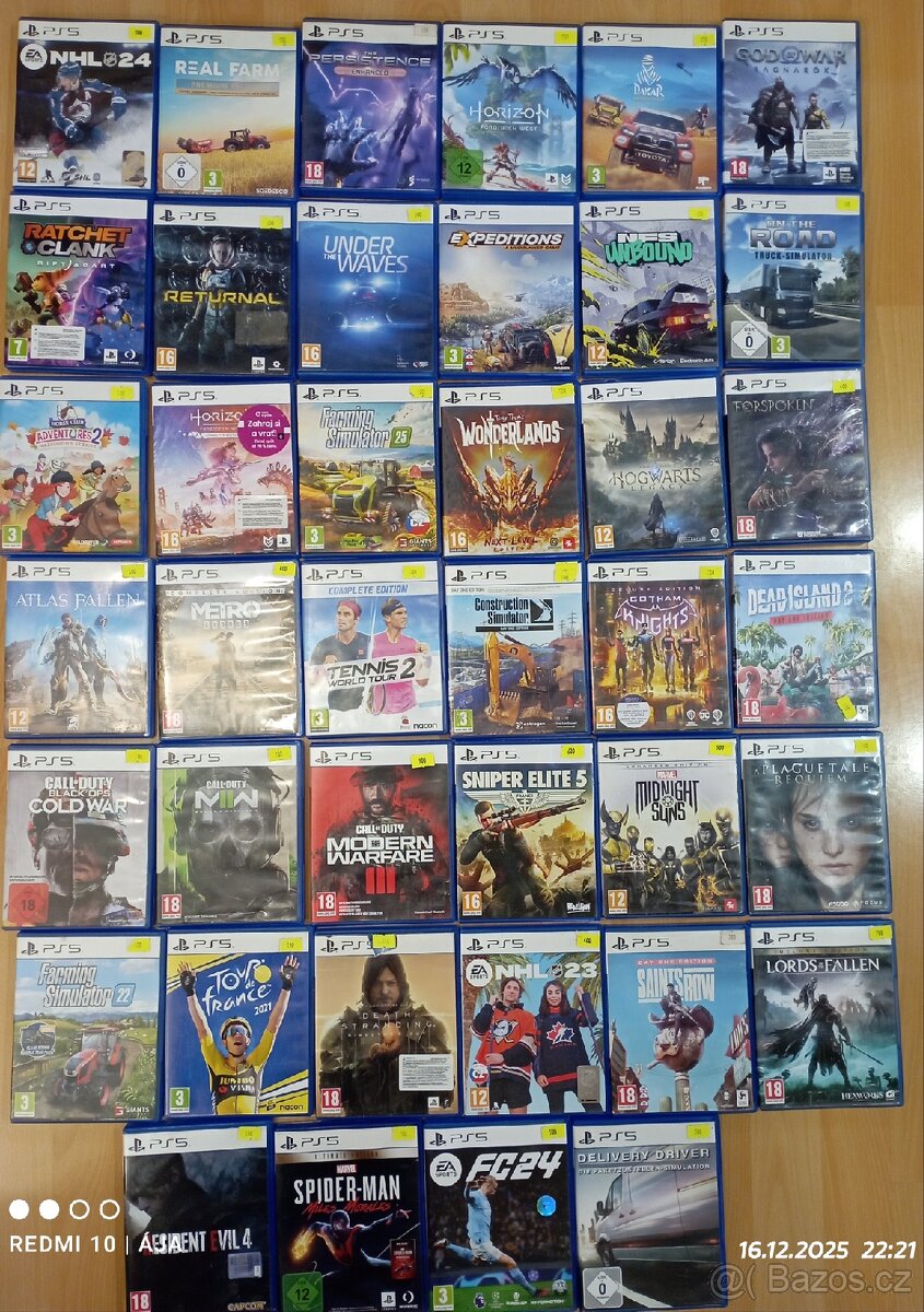 Hry na PlayStation 5 ceny jsou na hrách