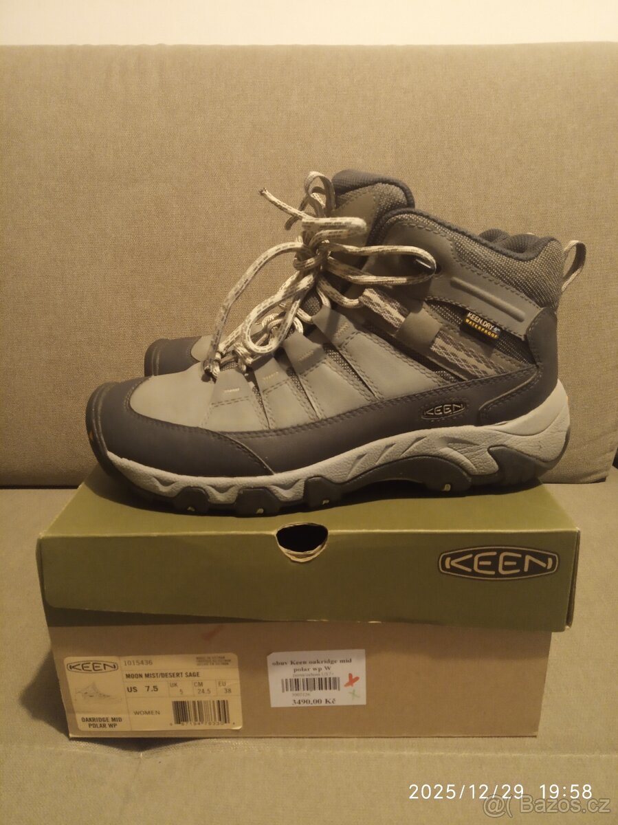 Zimní boty KEEN vel. 38