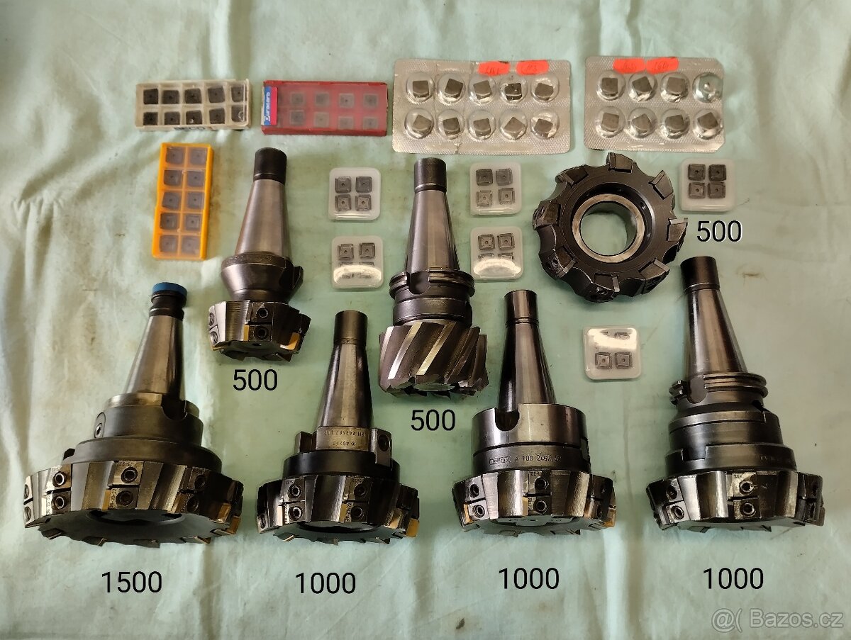 Frézovací hlavy ISO40.