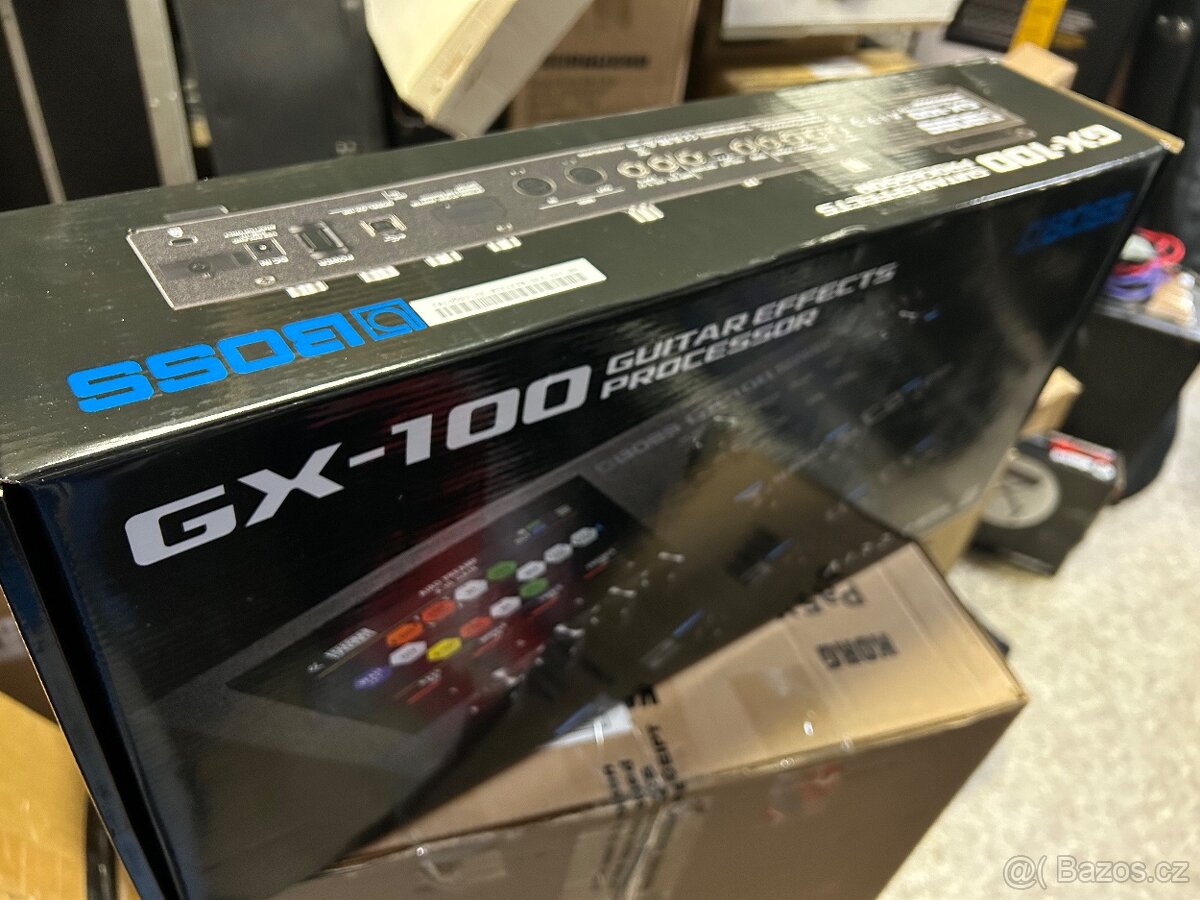 Boss GX-100 novinka mezi processory pro gt i bass