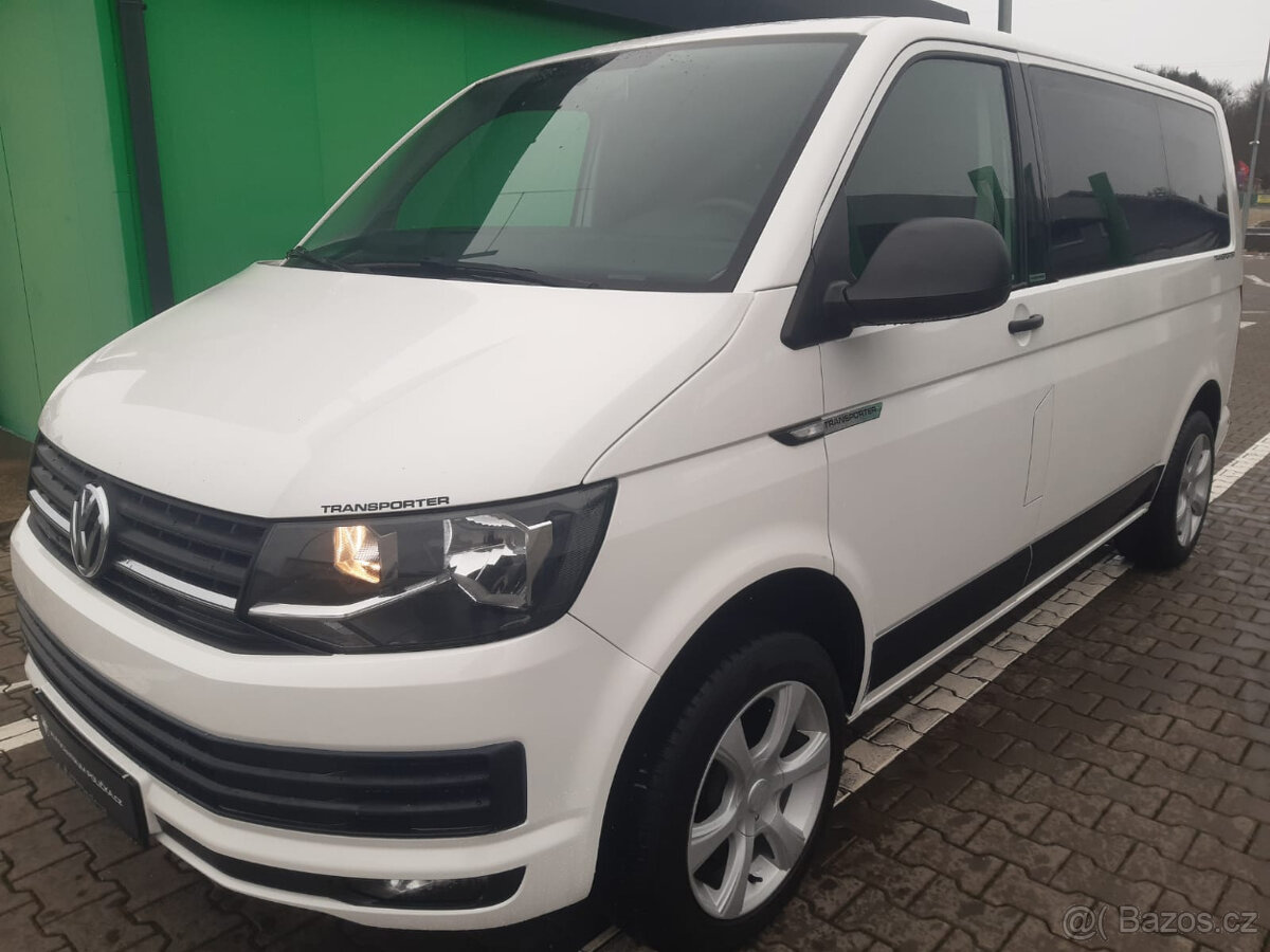 VW Transporter T6 2,0 TDI 110kw, rv:2019, 8míst, DPH