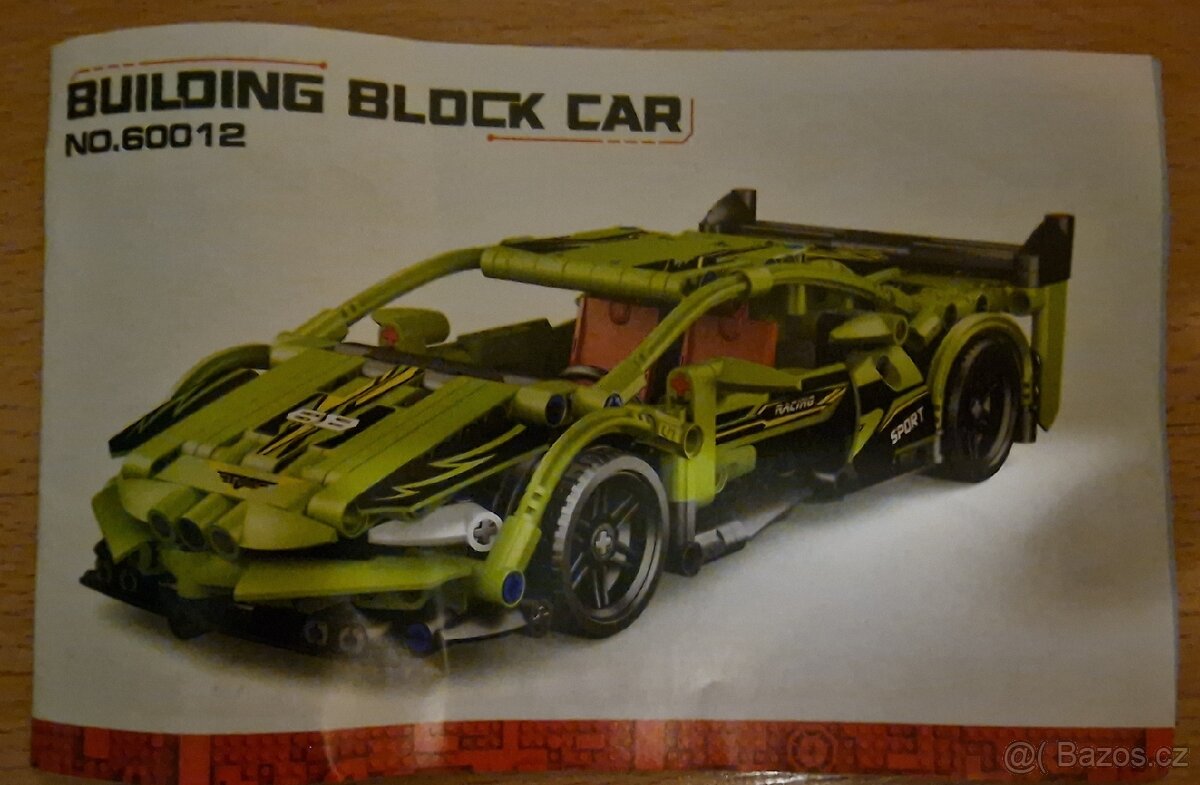 Prodám novou stavebnici lego lamborghini v zelené barvě
