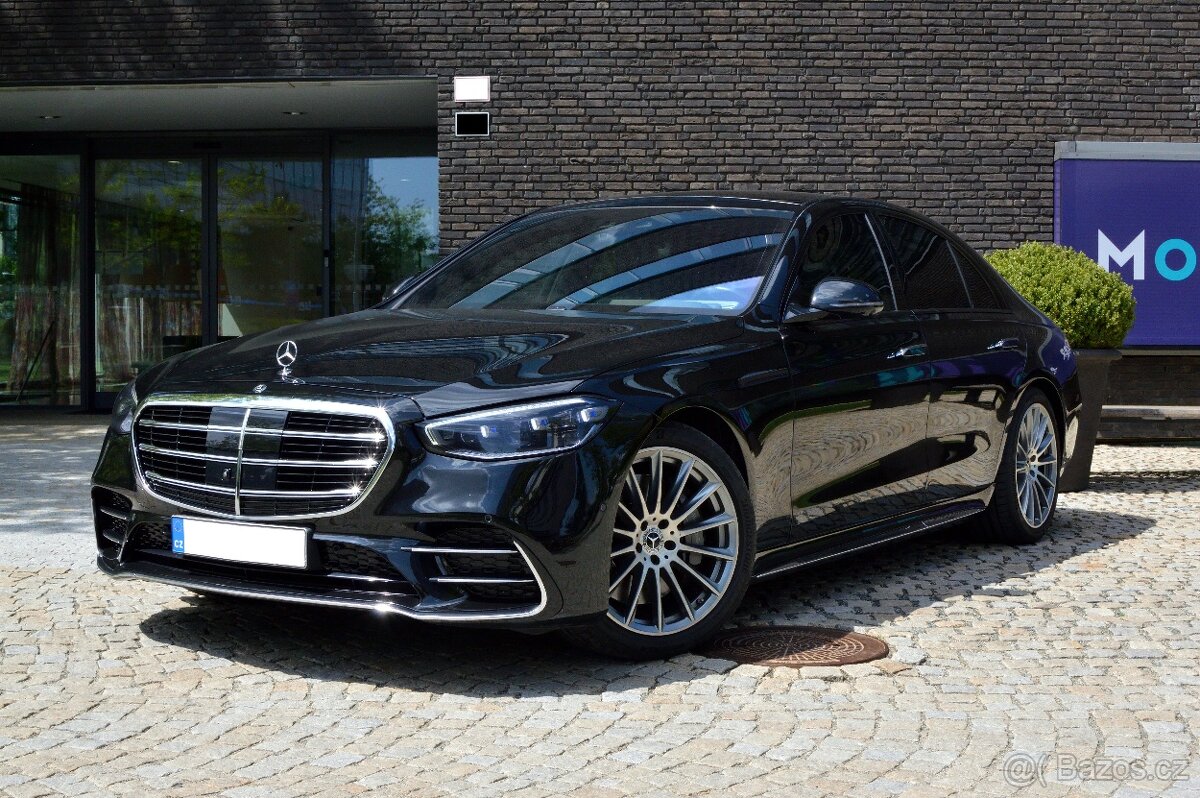 Mercedes-Benz S 400d 4matic, záruka, odpočet DPH
