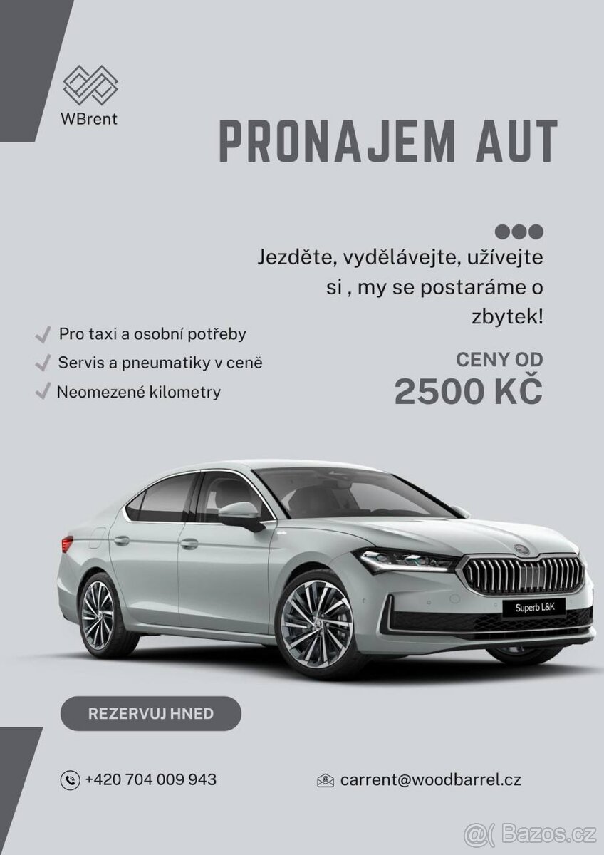 Pronájem vozidel