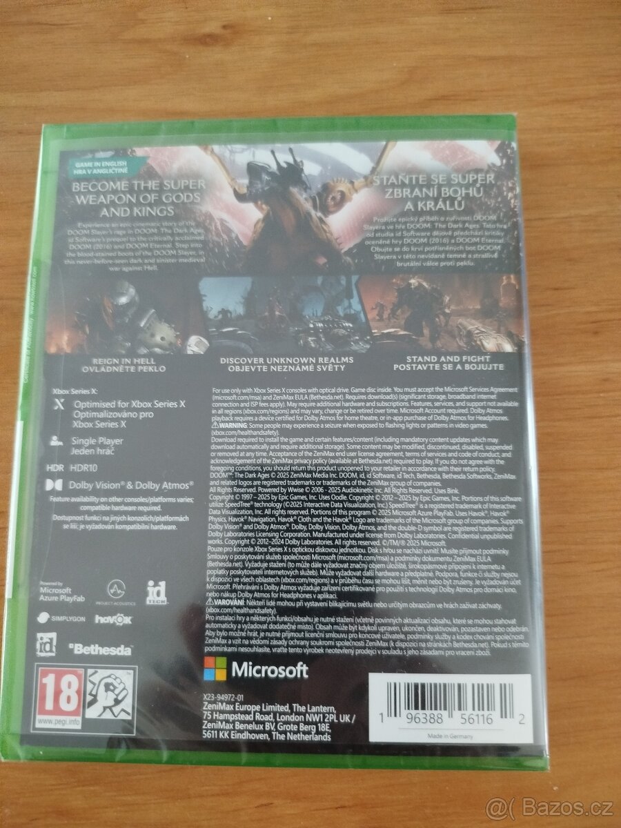 Doom The Dark Ages xsx