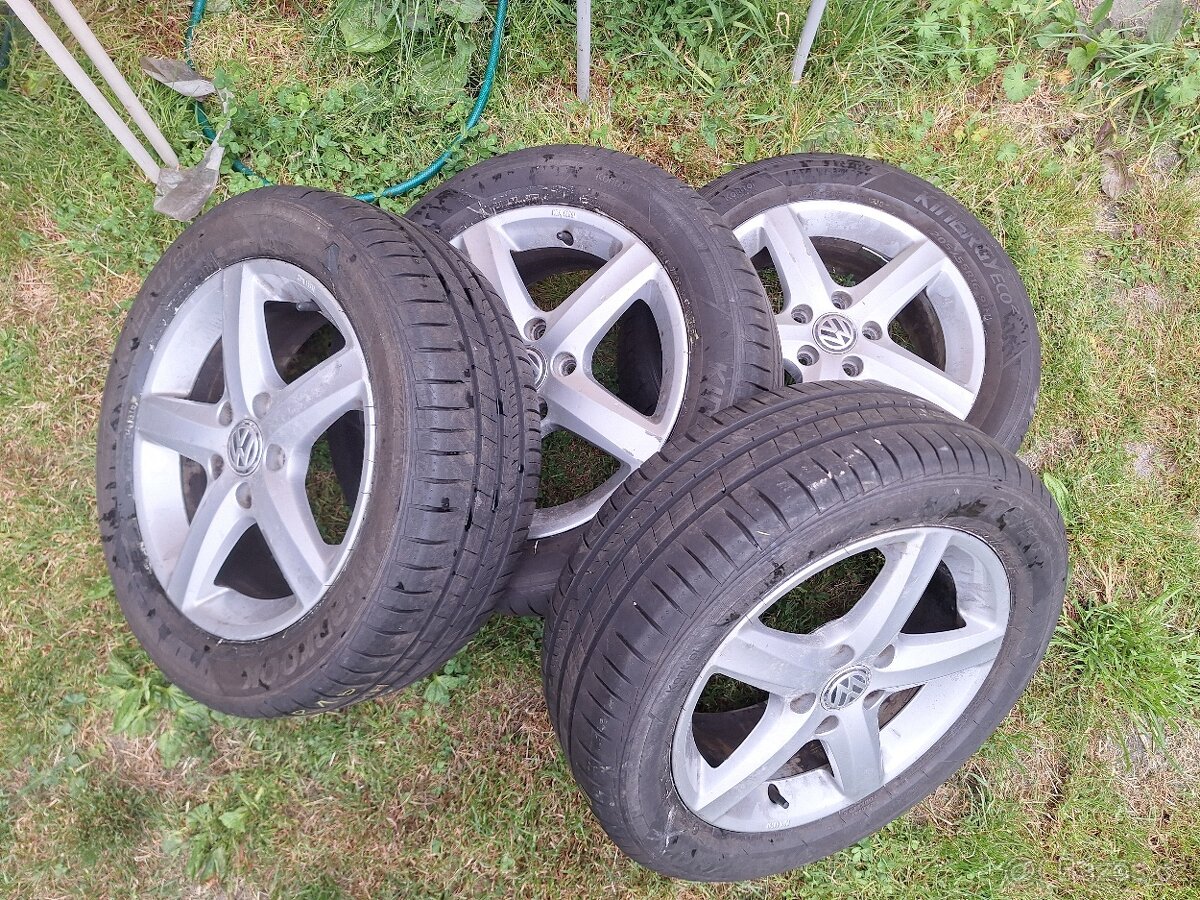 Prodám alu kola originál VW , 6JX 16, ..ET 48