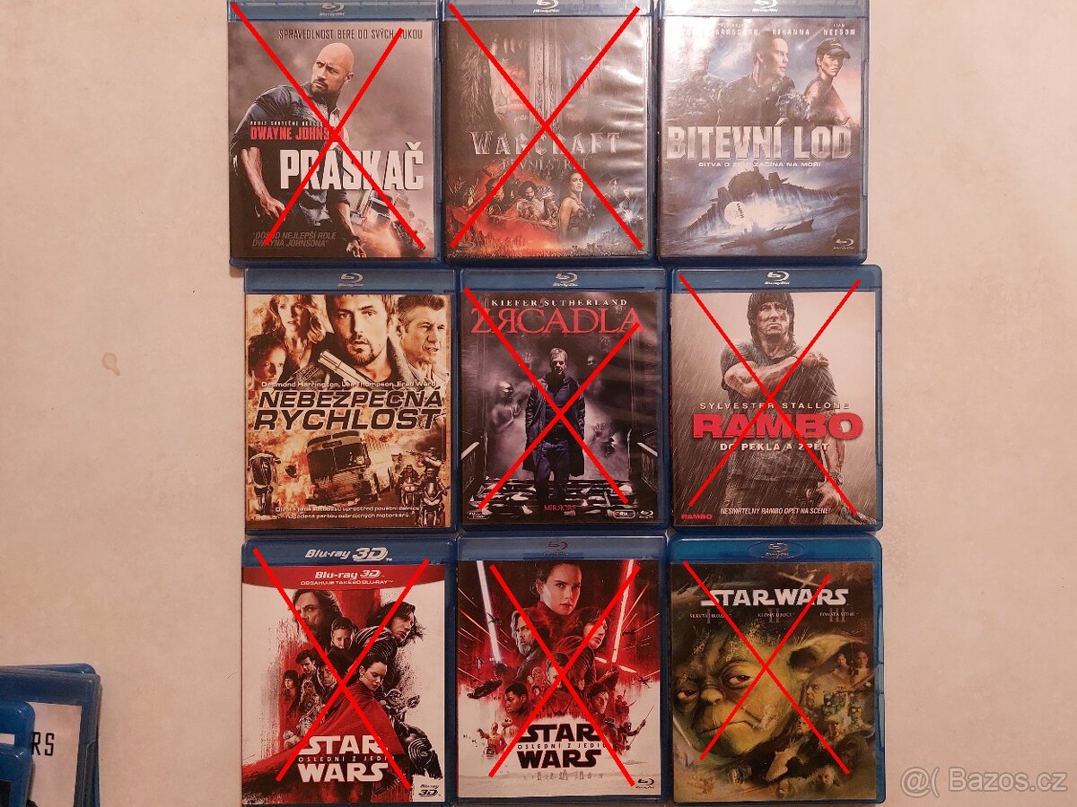 Blu-Ray filmy
