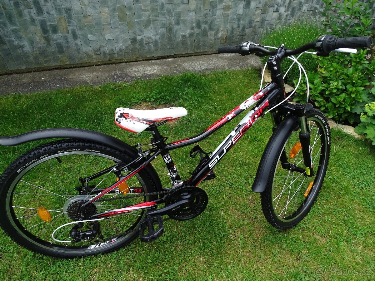 Dětské kolo 24" Moc pěkné kolo + TOP STAV