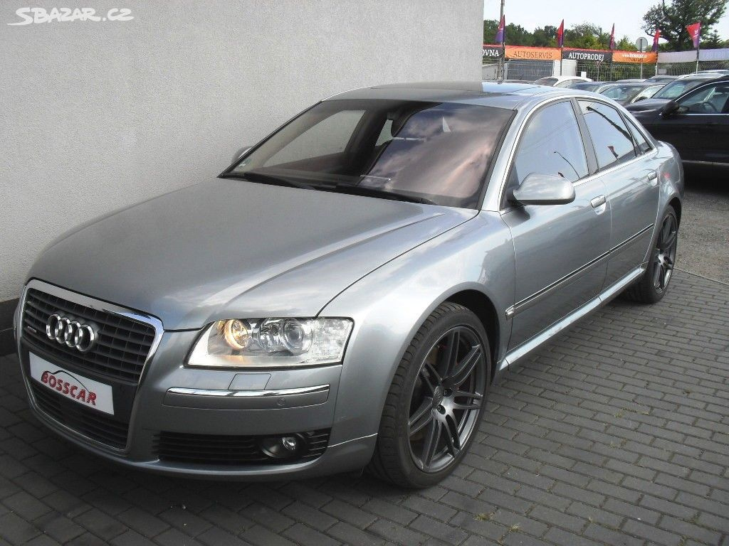 Audi A8 4,2 FSI Quattro S Line Bezklíč Soft CL AL20 229999Kč