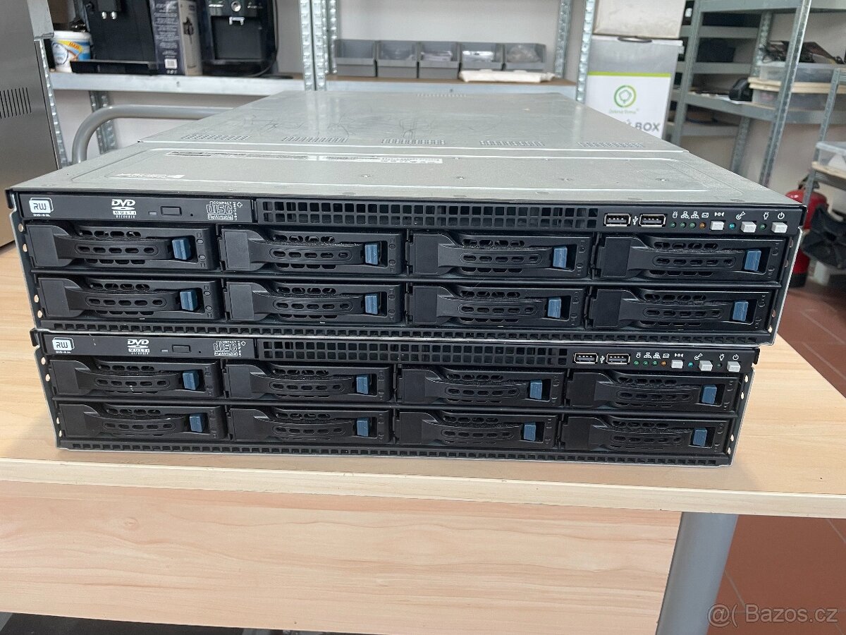 Asus ESC4000 G2 2U 8x 3,5" GPU server 2x 8 jader E5-2670