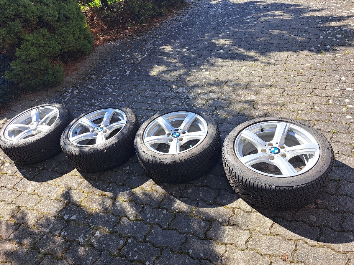 Alu kola + pneu 225/45R17 celoroční z BMW Z4