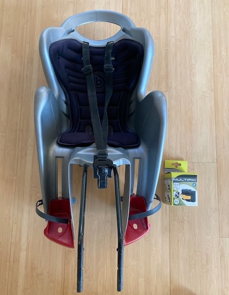 Dětská cyklosedačka Bellelli + držák