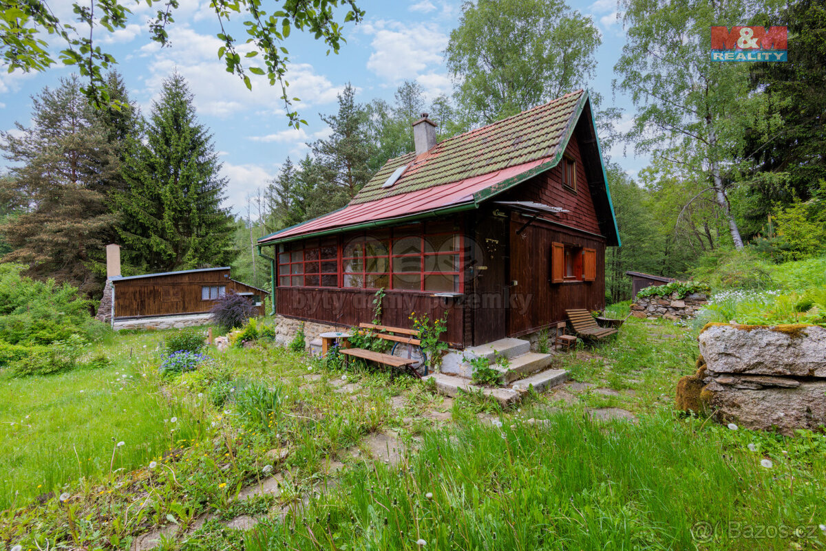 Prodej chaty, 55 m², Dolní Žandov-Salajna